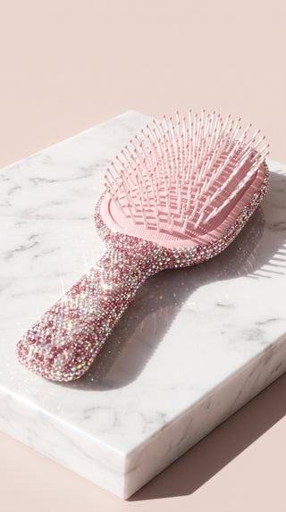 Crystal Paddle Hair brush