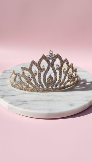 Full Size Pageant Crystal Wedding Bridal Tiara Crown