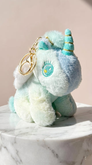 Plush Unicorn Rainbow Key Ring & Bag Charm