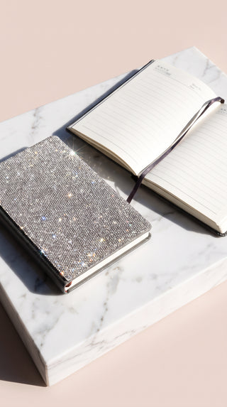 Crystal A5 Diamante Hardcover Notebook & Journal
