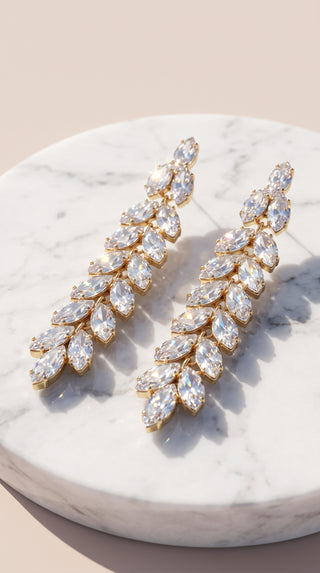 Marquise Crystal Drop & Dangle Earrings