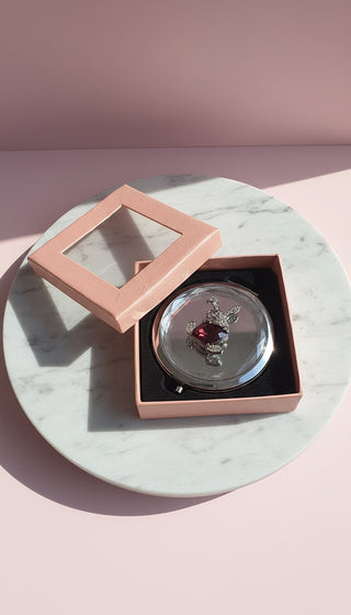 Buuny Rabbit Compact Mirror With Gift Box