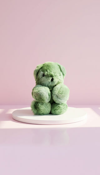 Plush Faux Fur Teddy Bear Backpack Bag