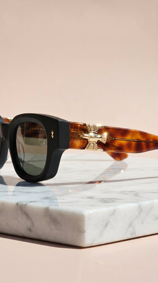 Unisex Gold Detail Sunglasses