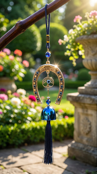 Evil Eye Tassel Wind Chime