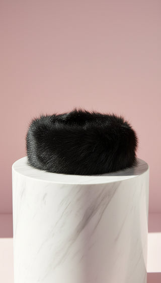 Faux Fur Head Band Hat