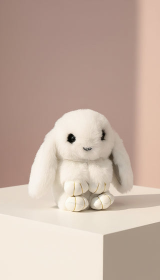 Faux Fur Bunny Rabbit Backpack – Soft Plush Handbag