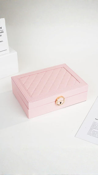 Luxury Jewellery Storage Box with Lock Jewellery Organiser