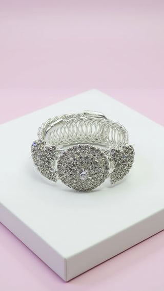 Luxe Wrap Around Crystal Cuff
