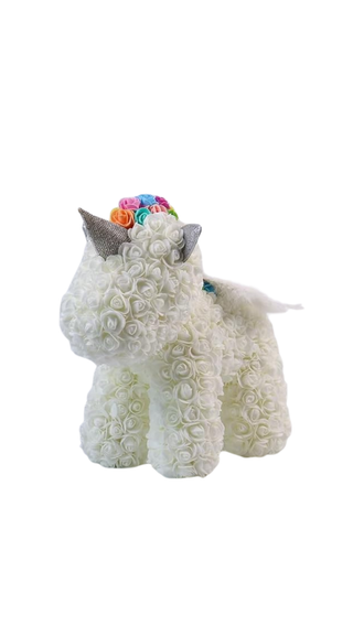 Silk Artificial Flower Unicorn Roses With Luxury Gift Box