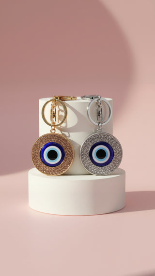 Crystal Evil Eye Key Ring & Bag Charm