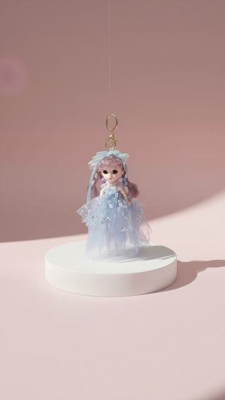 Fairy Princess Baby Doll Flexi Joint Key Ring & Bag Charm