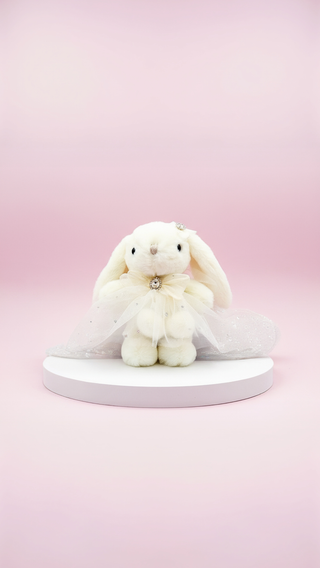 Softie Squad Bunny Rabbit Key Ring & Bag Charm
