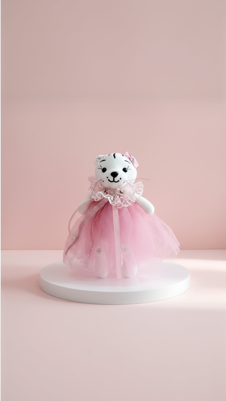 Maxi Softie Squad Tiger Key Ring & Bag Charm