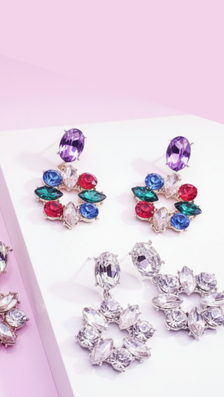 Twinkle Crystal Drop & Dangle Earrings