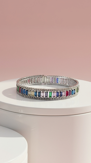 Stretchy Crystal Forever Bangle