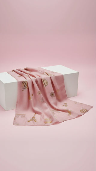 Parisian Shimmer Foil Scarf Pack of 12