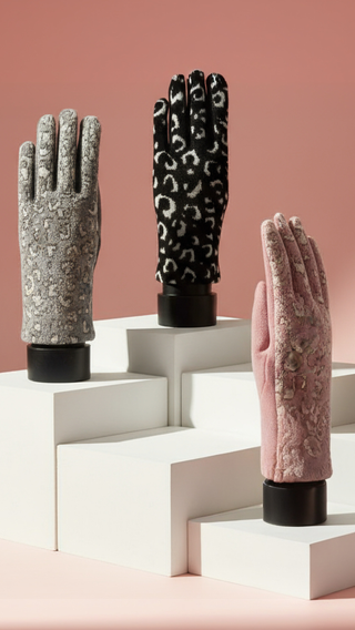 Leopard Gloves Pack of 12