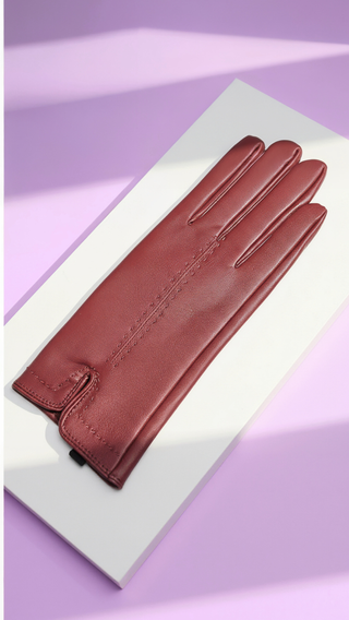 Faux Leather Gloves Pack of 12