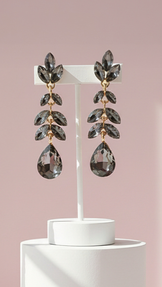 Teardrop Crystal Drop & Dangle Earrings