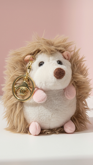 Hedgehog Key Ring & Bag Charm