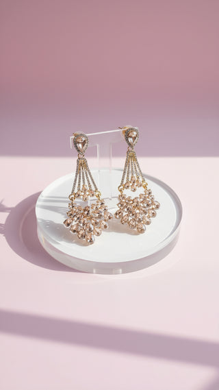 Jeweled Crystal Drop & Dangle Earrings