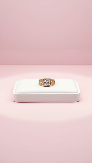 Geometric Crystal Rings Box set of 12