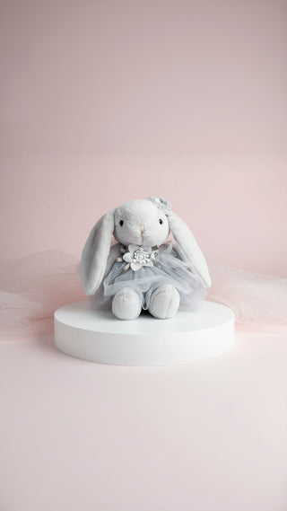 Maxi Softie Squad Bunny Rabbit Key Ring & Bag Charm