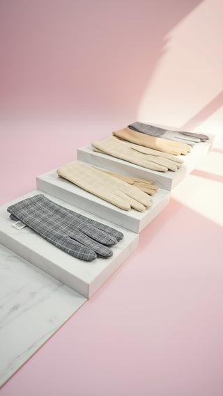 Tartan Gloves Pack of 12