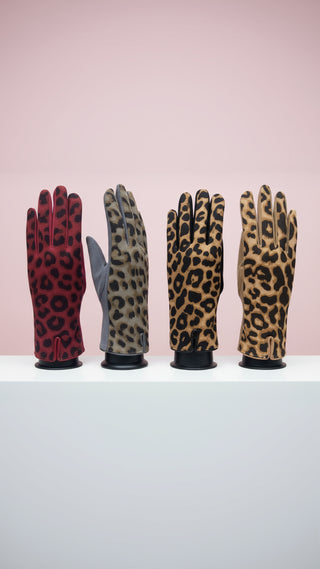 Animal Print Gloves Pack of 12