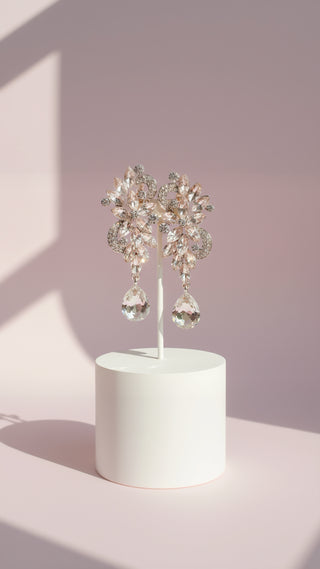 Baroque Crystal Drop & Dangle Earrings