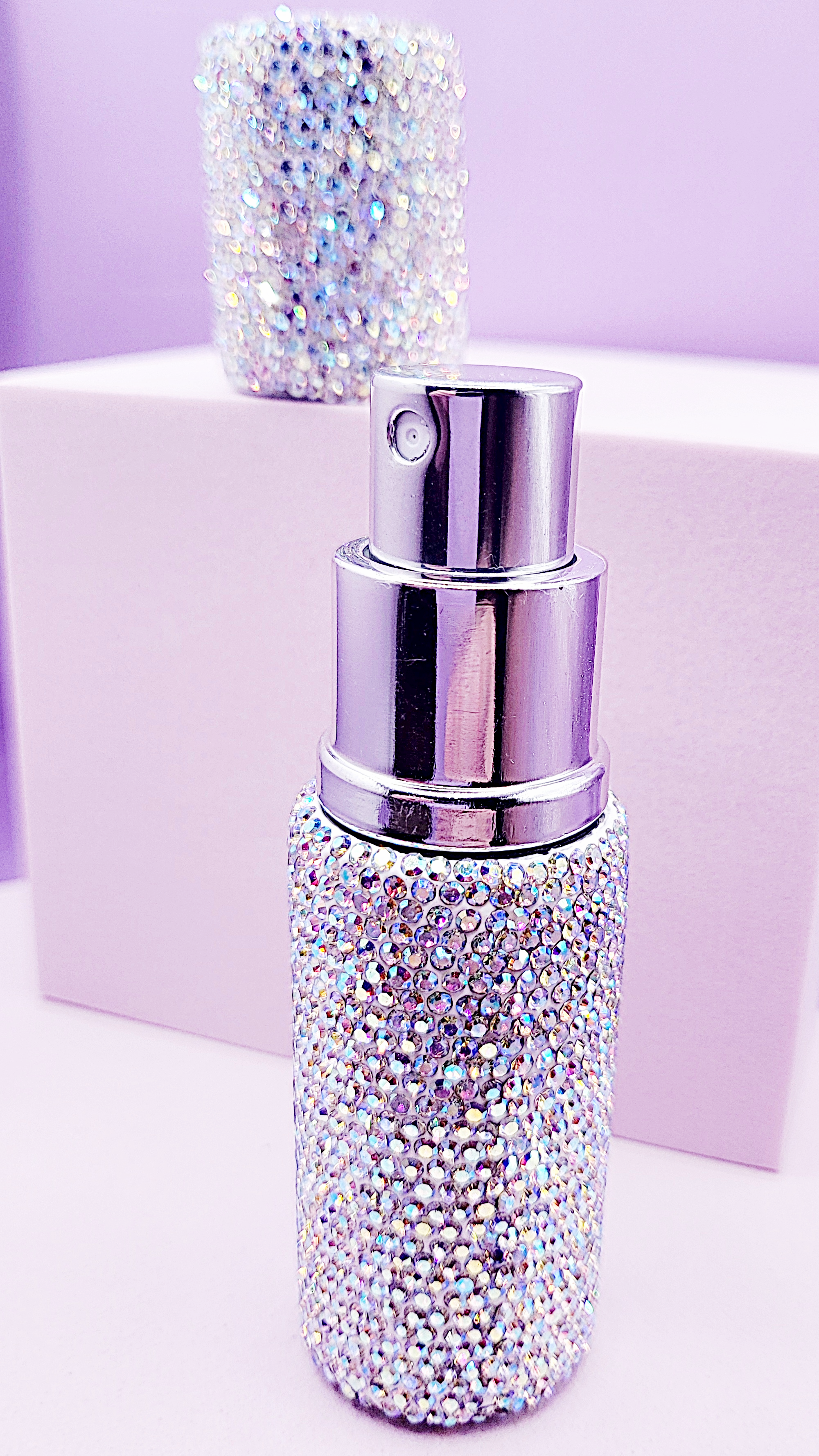 Wholesale Sparkly Perfume Atomizer UK Refillable Crystal Spray
