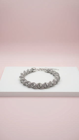 Elixir Collection Spiral Crystal Necklace