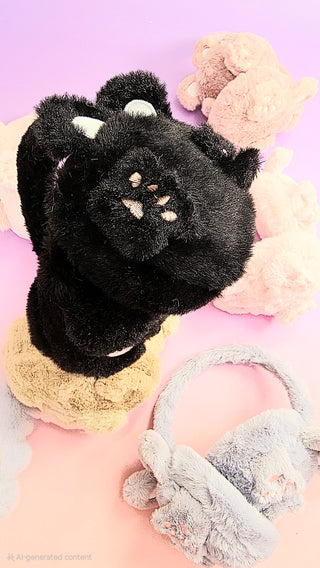 Rabbit Ear Muffs for kids pack of 12