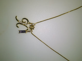 Personalised Stone Initial Necklace