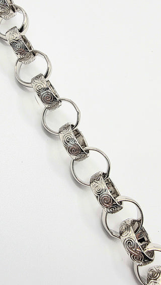 Belcher Chain Bracelet Large Link Size