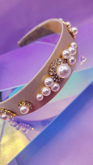 Pearl Cluster Hair band