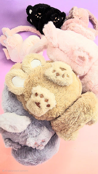 Rabbit Ear Muffs for kids pack of 12