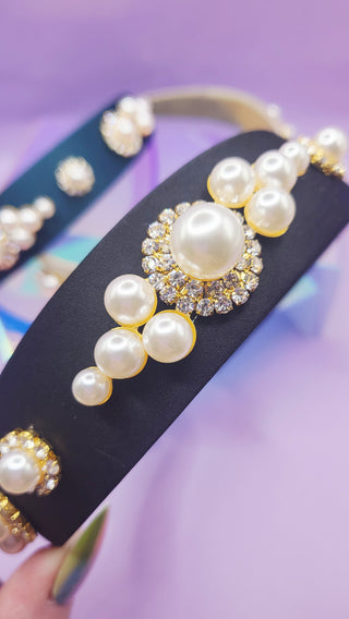 Pearl Cluster Hair band