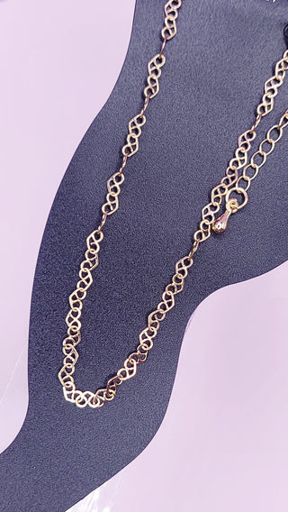 Heart Chain Link Anklet