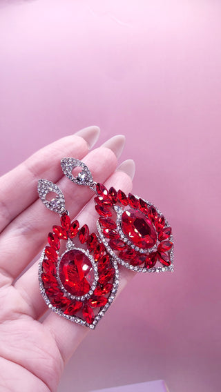 Ruby Chandelier Earrings ER5591