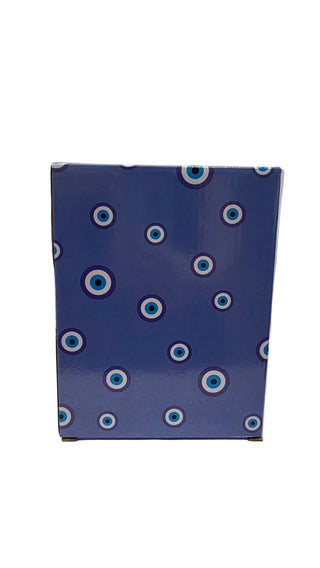 Silver Elephant Evil Eye Tree Gift Boxed